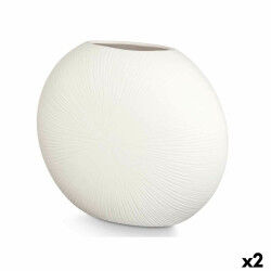 Vase Rond Blanc Céramique...
