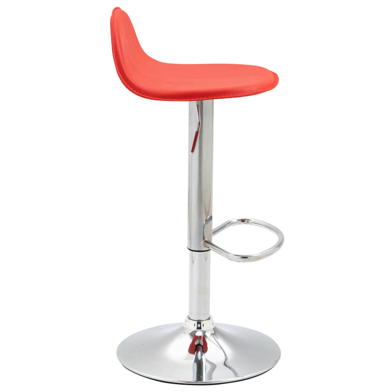 Tabouret de bar Lana V2 C rouge