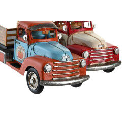Figurine Décorative DKD Home Decor Bleu Blanc Rouge Orange Vintage 31 x 12 x 13 cm (2 Unités)