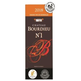 Château Bourdieu N°1 2018 Blaye Côtes de Bordeaux - Vin rouge de Bordeaux