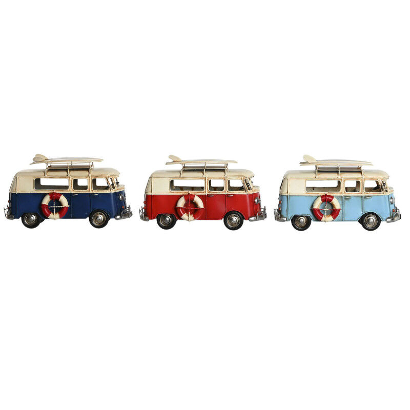 Figurine Décorative Home ESPRIT Bleu Rouge Blue marine 27 x 11,5 x 15,5 cm (3 Unités)