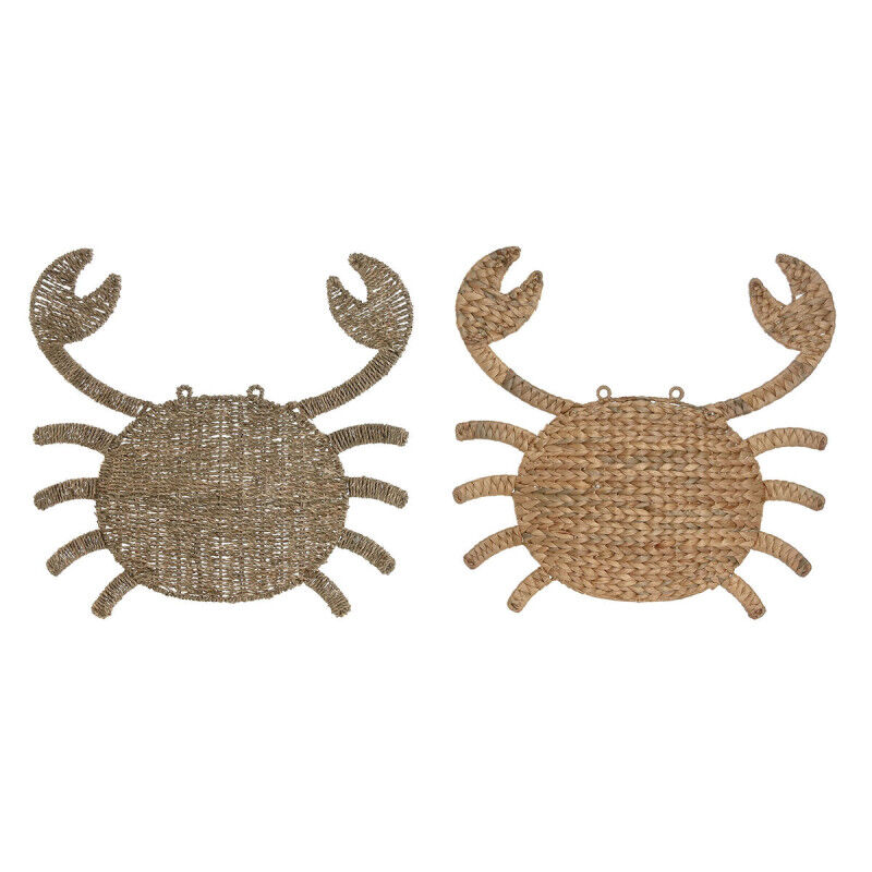 Décoration murale Home ESPRIT Naturel méditerranéen 55 x 5 x 53 cm (2 Unités)