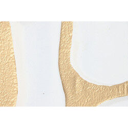 Décoration murale Home ESPRIT Blanc Doré Moderne 48 x 2,5 x 80,5 cm (2 Unités)