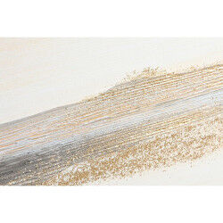 Cadre DKD Home Decor Beige Gris Abstrait Moderne 90 x 3,7 x 120 cm (2 Unités)