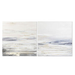 Cadre DKD Home Decor Bleu...