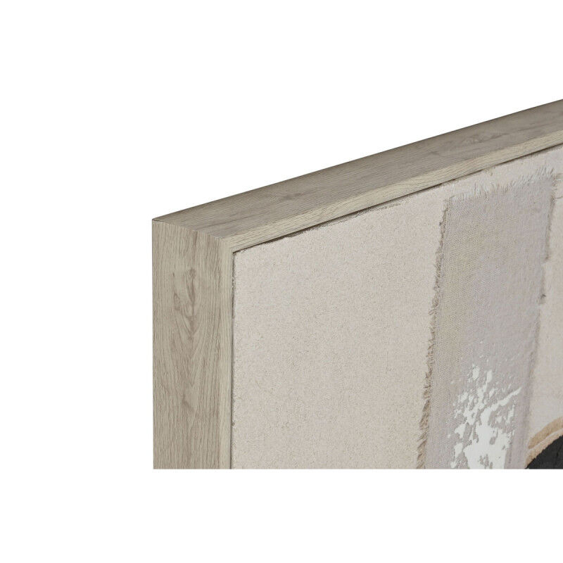 Cadre Home ESPRIT Blanc Noir Beige Abstrait Moderne 92 x 3,8 x 122 cm 92 x 4 x 122 cm (2 Unités)