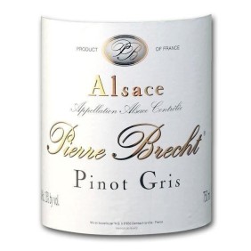 Pierre Brecht 2021 Pinot Gris Réserve - Vin blanc d'Alsace