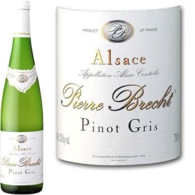 Pierre Brecht 2021 Pinot Gris Réserve - Vin blanc d'Alsace