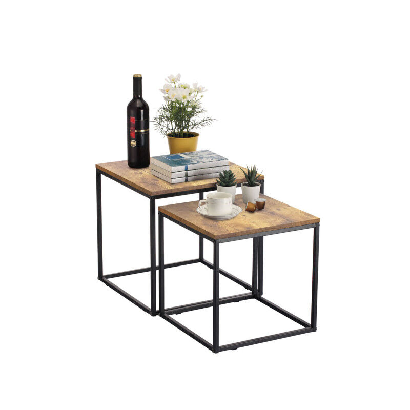 Jeu de 2 tables Confortime (2 Unités)
