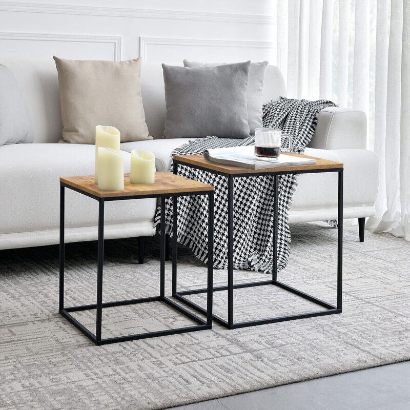 Jeu de 2 tables Confortime (2 Unités)