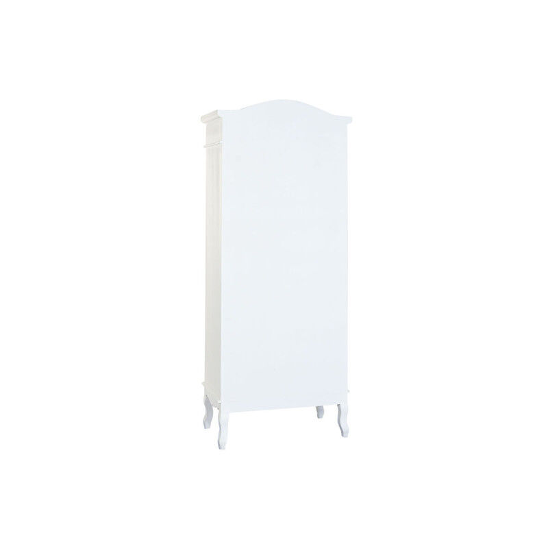 Présentoir Home ESPRIT Blanc Bois Verre 76 x 39 x 193 cm