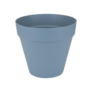 ELHO Pot de fleurs rond Loft Urban - Ш 30 cm - Bleu vintage