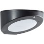 Applique extérieure avec détecteur - BRILLIANT - BARDUM - LED et solaire - Plastique - 4 W - Noir