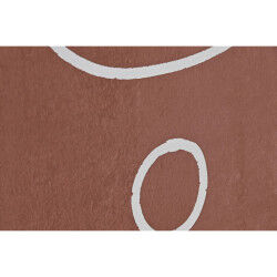Cadre Home ESPRIT Beige Terre cuite Abstrait 83 x 4,3 x 123 cm (2 Unités)