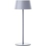 Lampe de table d'extérieur - BRILLIANT - PICCO - LED et solaire - Métal et plastique - 5 W - Gris dépoli