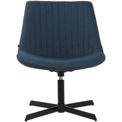 Fauteuil à oreille Granby bleue