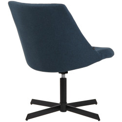 Fauteuil à oreille Granby bleue