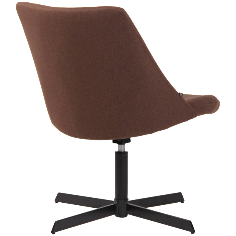 Fauteuil à oreille Granby marron