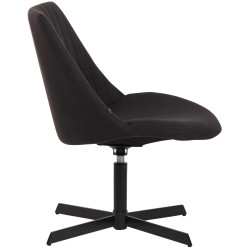 Chaise longue Granby, noire