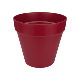 ELHO Pot de fleurs rond avec roues Loft Urban - Ш 40 cm - Fruits rouges