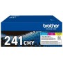 Pack Toners TN241CMY-BROTHER-Cyan, Magenta, Jaune-3x1400 p.-DCP-9015, DCP-9020, HL-3140, HL-3150, HL-3170, MFC-9140, MFC-9330 et