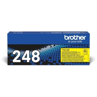 Toner d'encre jaune TN248Y pour imprimantes BROTHER - 1000 pages