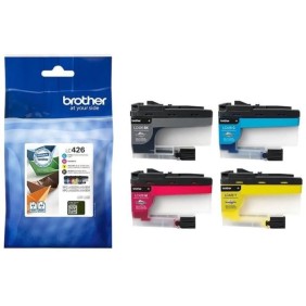 Pack de 4 cartouches d'encre LC426VAL - BROTHER - Noir, Cyan, Magenta, Jaune - MFC-J4335DWXL, MFC-J4340DW, MFC-J4535dw etc