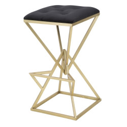 Support de tabouret de bar PIRAMID – Élégance Glam Chic et stabilité design pour votre espace bar