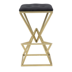 Support de tabouret de bar PIRAMID – Élégance Glam Chic et stabilité design pour votre espace bar