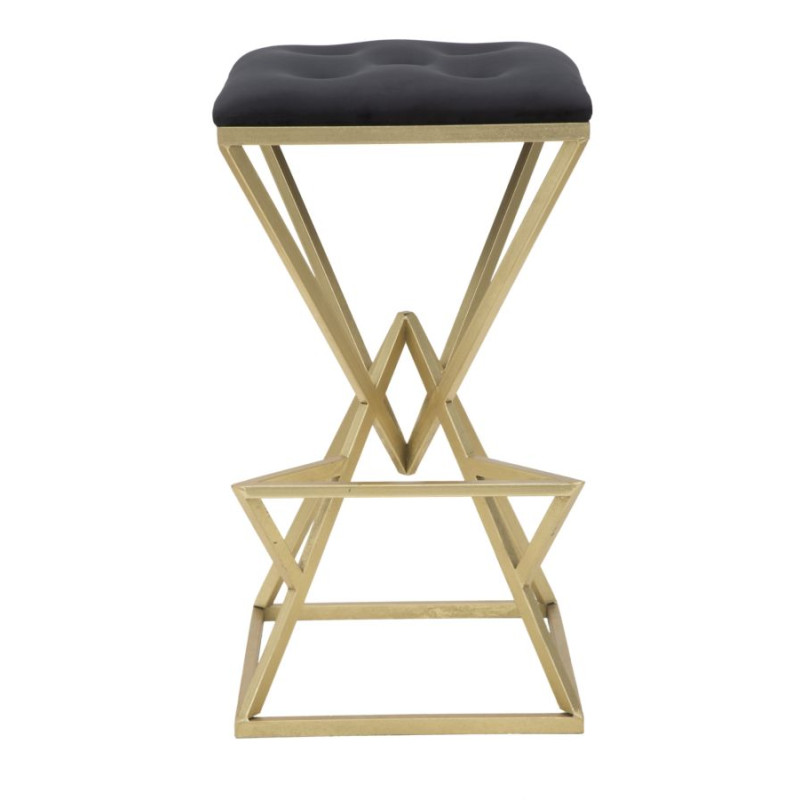 Support de tabouret de bar PIRAMID – Élégance Glam Chic et stabilité design pour votre espace bar