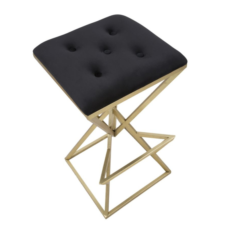 Support de tabouret de bar PIRAMID – Élégance Glam Chic et stabilité design pour votre espace bar