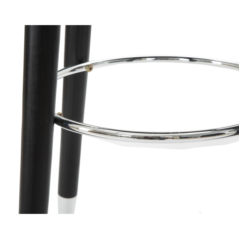 Tabouret de bar PARIS bleu argent – Style Glam Chic pour un intérieur élégant et moderne