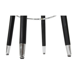 Tabouret de bar PARIS bleu argent – Style Glam Chic pour un intérieur élégant et moderne