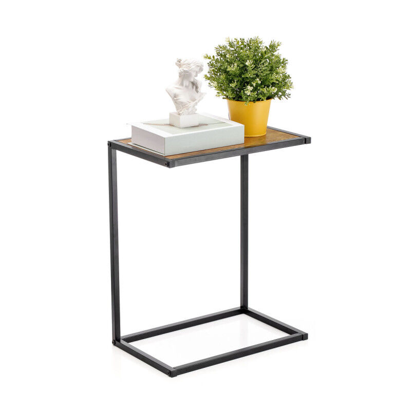 Table d'appoint Confortime Marron Noir 40 x 25 x 50 cm (3 Unités)
