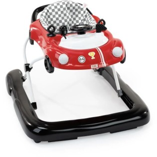 BRIGHT STARTS Trotteur 3 en 1, petit bolide, 3 modes de jeux évolutifs, rouge