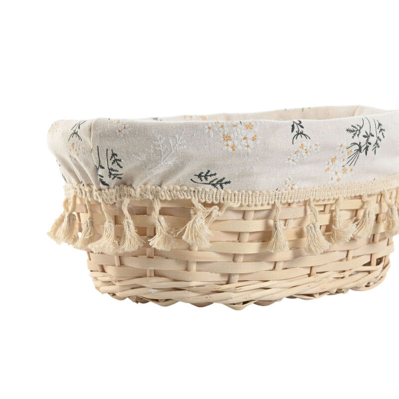 Set de basket Home ESPRIT Naturel osier (3 Pièces)