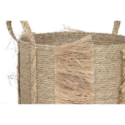 Set de basket Home ESPRIT Naturel Herbier marin Tropical (2 Pièces)