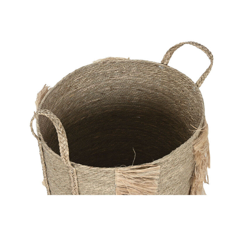 Set de basket Home ESPRIT Naturel Herbier marin Tropical (2 Pièces)