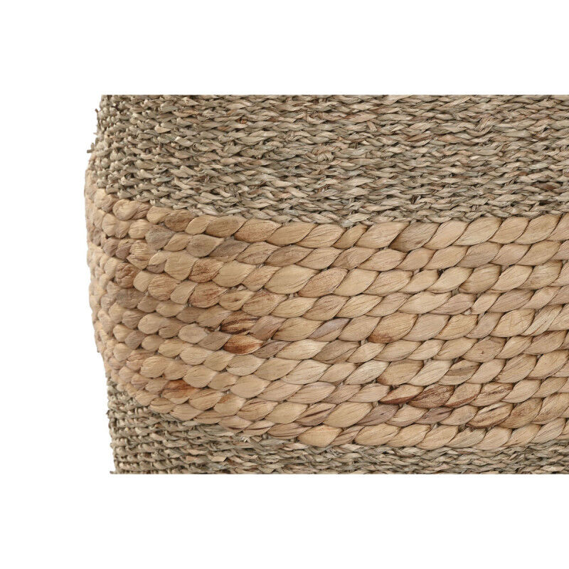 Set de basket Home ESPRIT Naturel Jacinthe d'eau Tropical (3 Pièces)