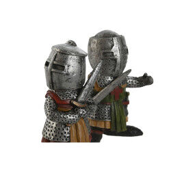 Figurine Décorative Home ESPRIT Gris 6 x 4 x 9 cm (2 Unités)