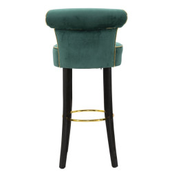 Tabouret de bar LUXY crème – Élégance Glamour et confort haut de gamme