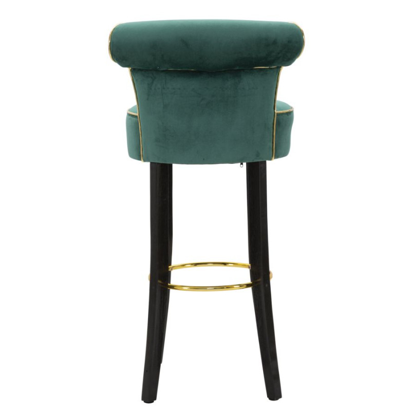 Tabouret de bar LUXY crème – Élégance Glamour et confort haut de gamme