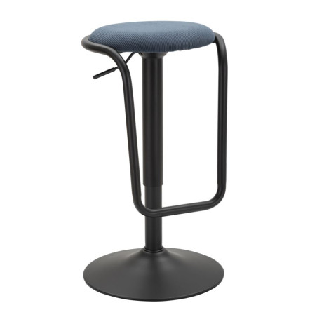 Tabouret de bar réhausseur DESTINY navy – Style moderne et confort ajustable