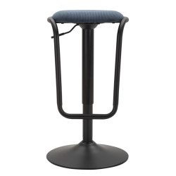 Tabouret de bar réhausseur DESTINY navy – Style moderne et confort ajustable