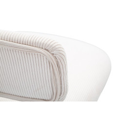 Tabouret de bar relevable blanc clair – Lot de 2, design moderne et fonction relevable