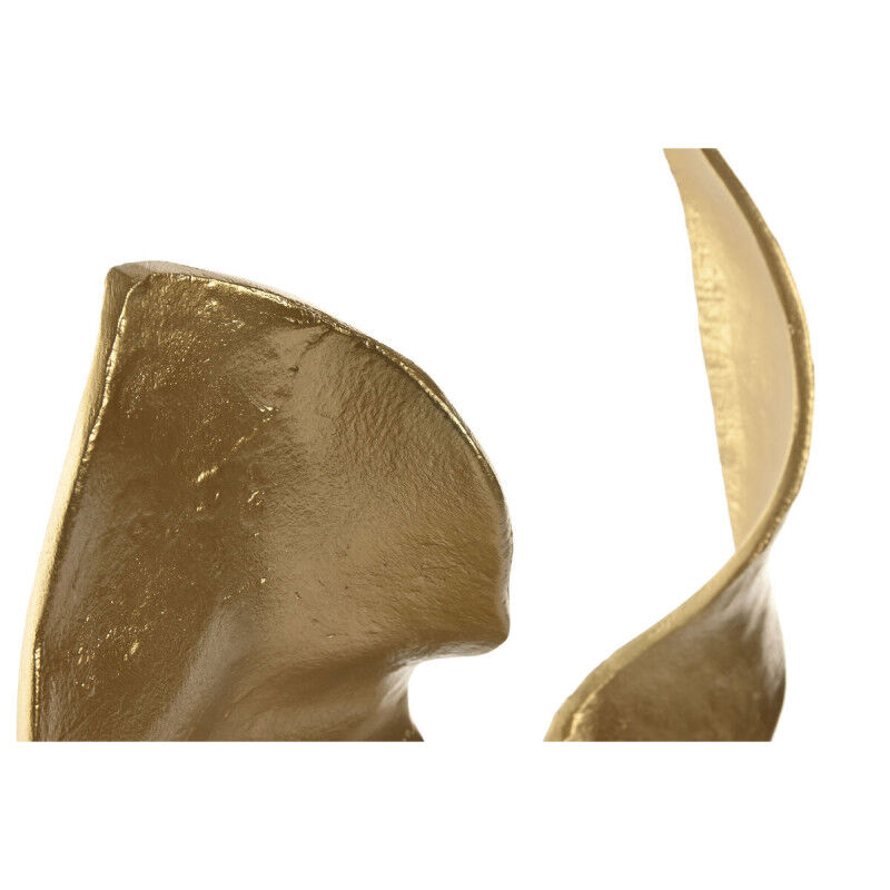 Figurine Décorative Home ESPRIT Blanc Doré Abstrait 38 x 10 x 55 cm