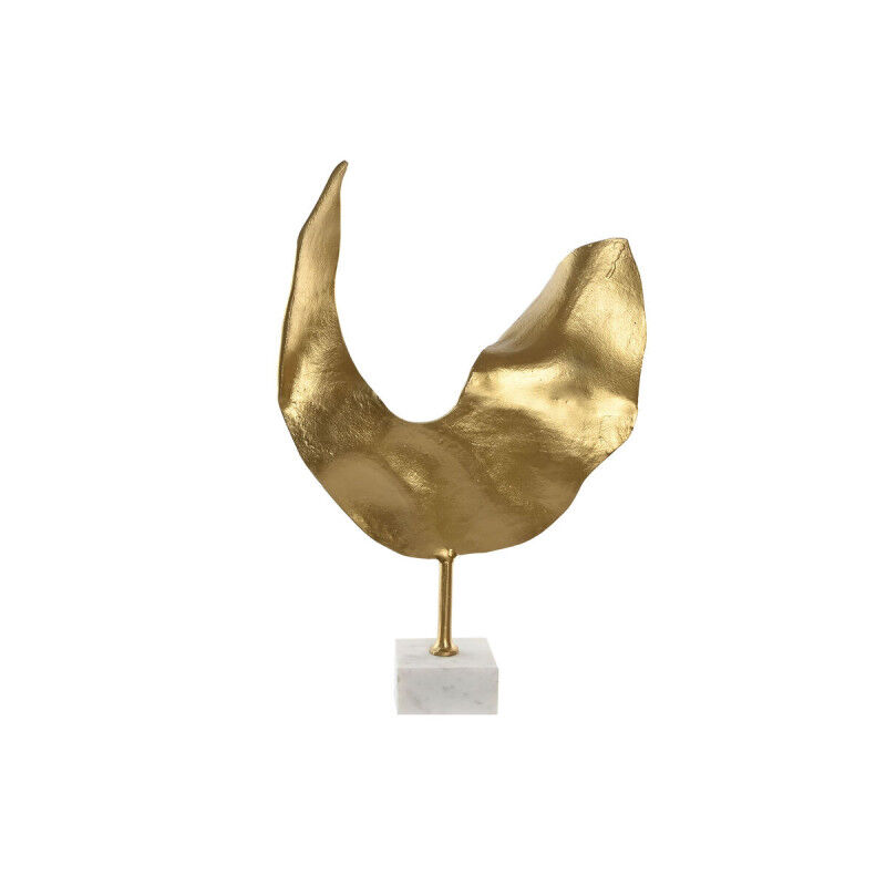 Figurine Décorative Home ESPRIT Blanc Doré Abstrait 38 x 10 x 55 cm