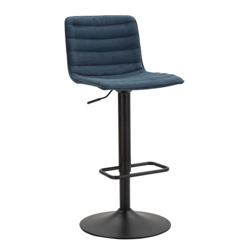 Tabouret de bar relevable haut bleu marine – Lot de 2, confort réglable et style moderne chic