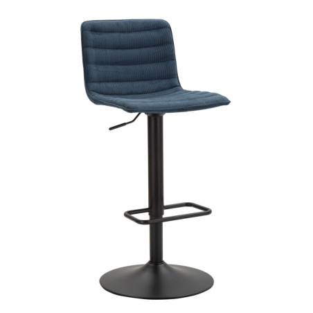 Tabouret de bar relevable haut bleu marine – Lot de 2, confort réglable et style moderne chic