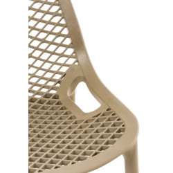 Lot de 2 tabourets de bar Air mud